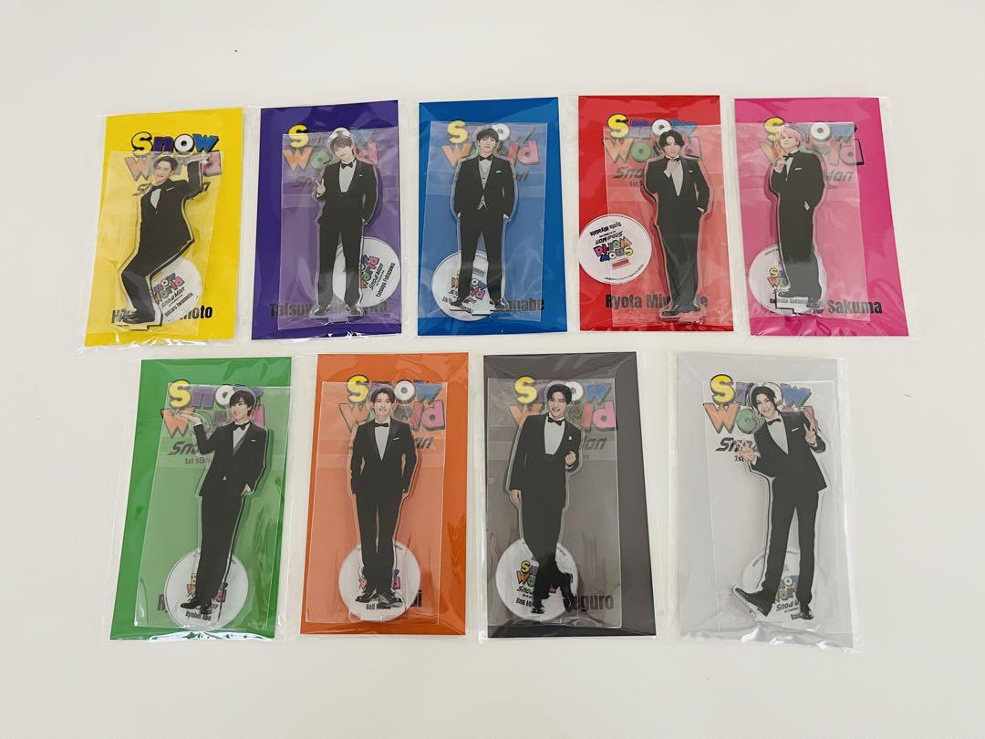 【匿名発送・新品未使用】SnowMan-9人セット SnowMan Snow World 2025アクスタ 9人セット - メルカリ