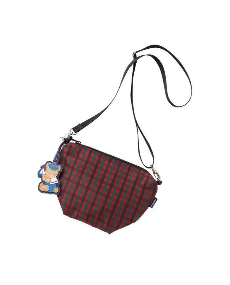 familiar - 【新品】ファミリア ポシェット 青の通販 by