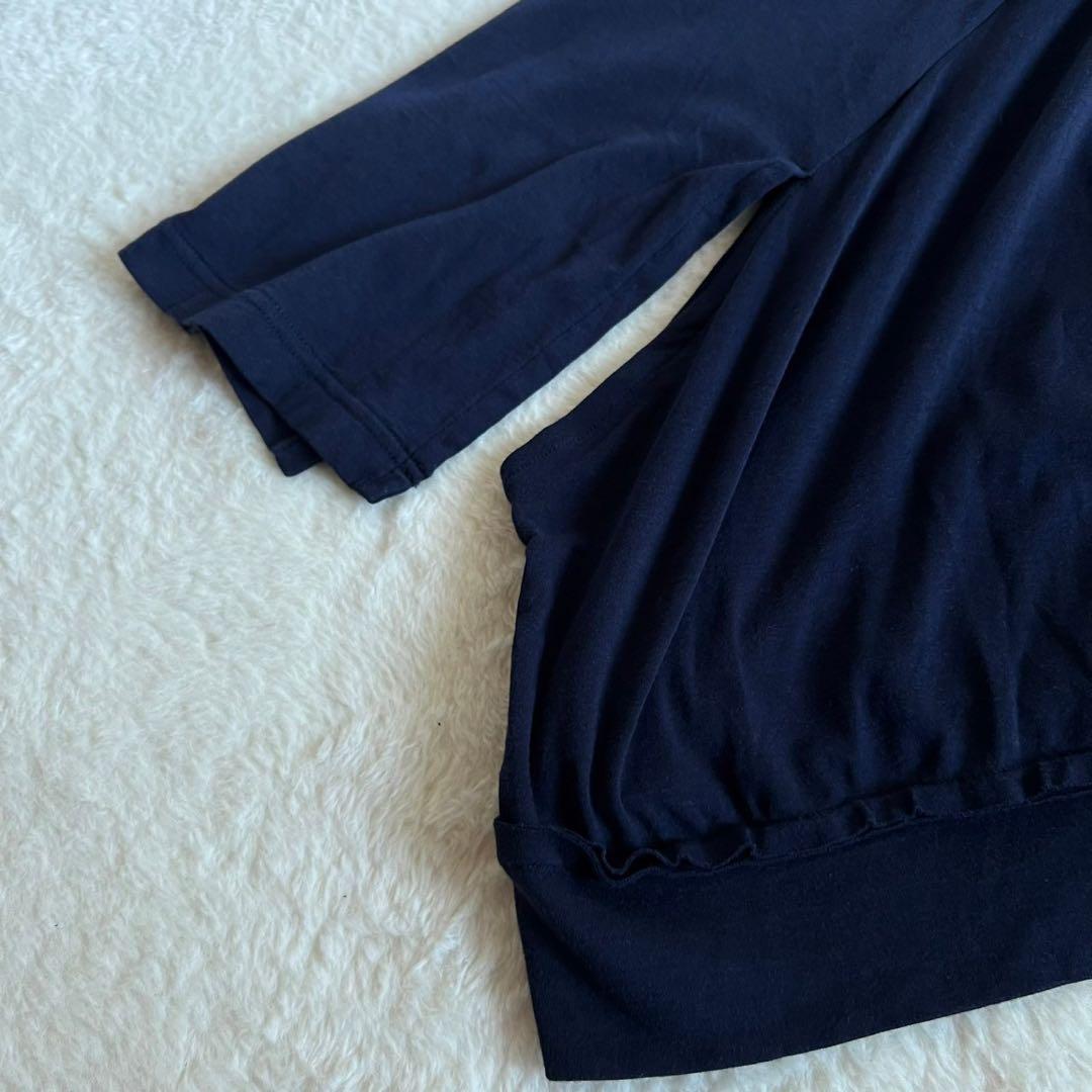 美品 Y’s ワイズ ノースリーブ ワンピース ネイビー ヨウジヤマモト