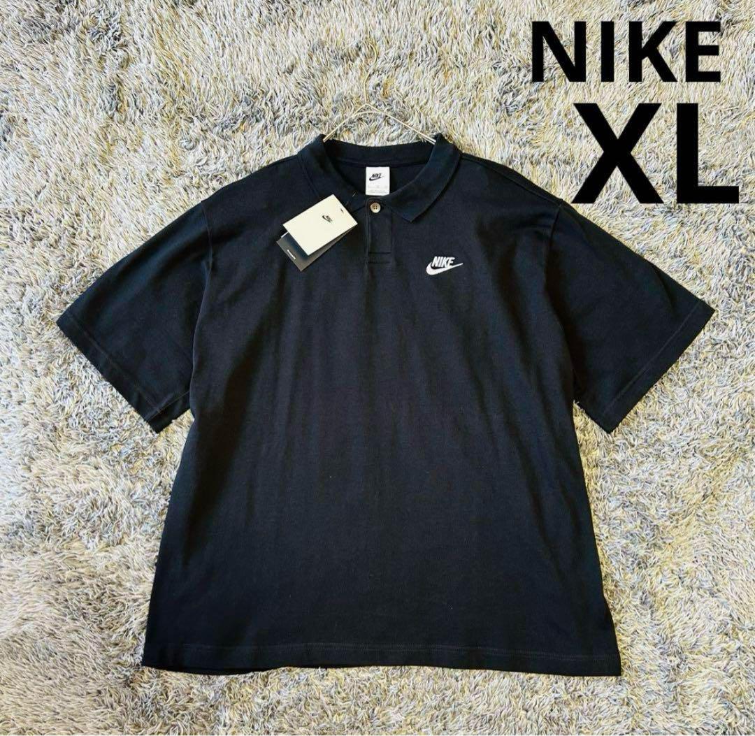 □新品□ ナイキ NIKE メンズ ポロシャツ XL ブラック 黒 - メルカリ