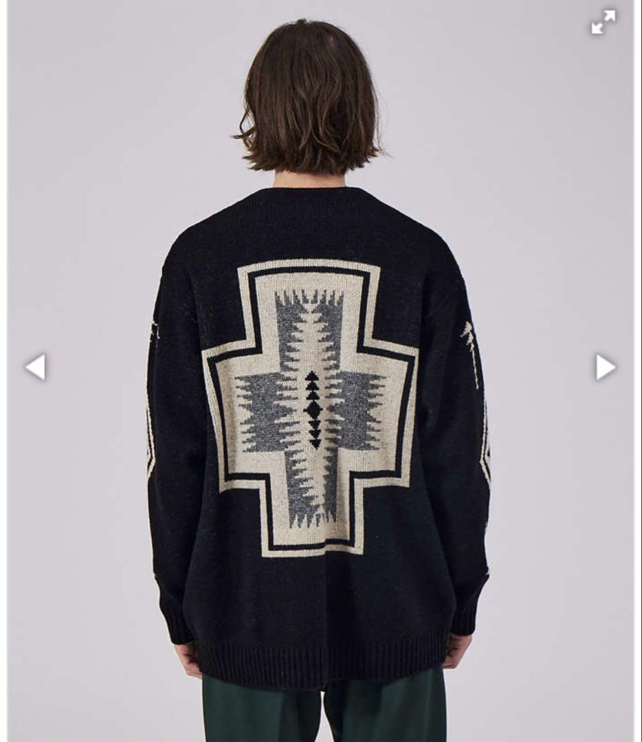 PENDLETON ペンドルトン　ウール カーディガン　黒 M〜Lサイズ