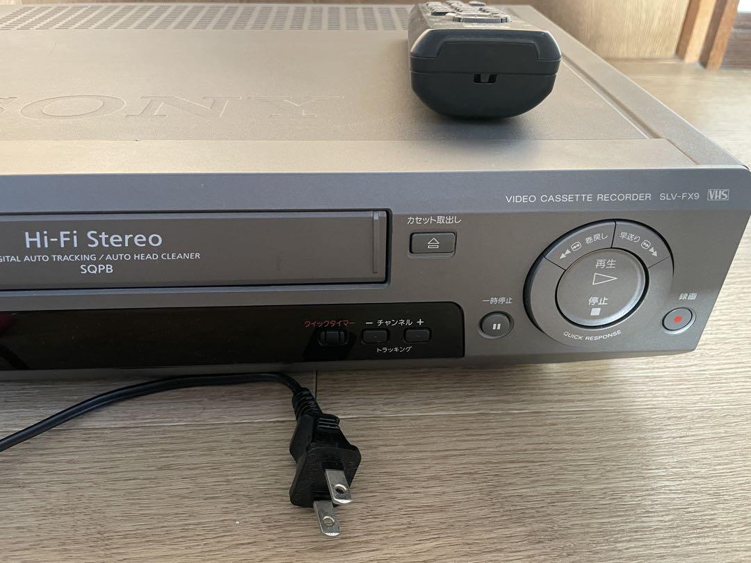 SONY Hi-Fi Stereo VHS Player 本体
