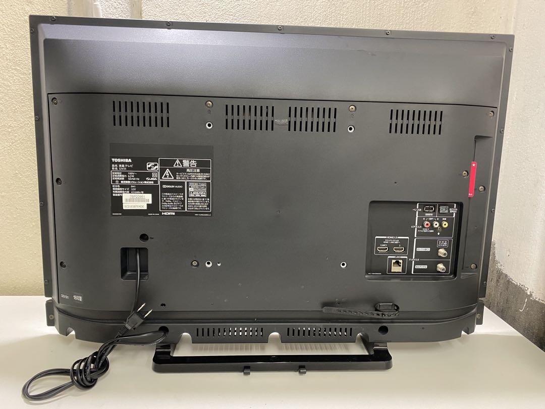j120 TOSHIBA 東芝　テレビ　32V31 動作品