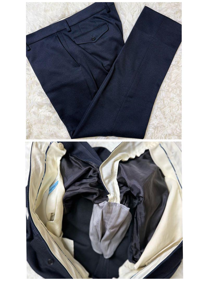 【美品】オリヒカ 高機能 セットアップ サイズLL相当 ダークネイビー