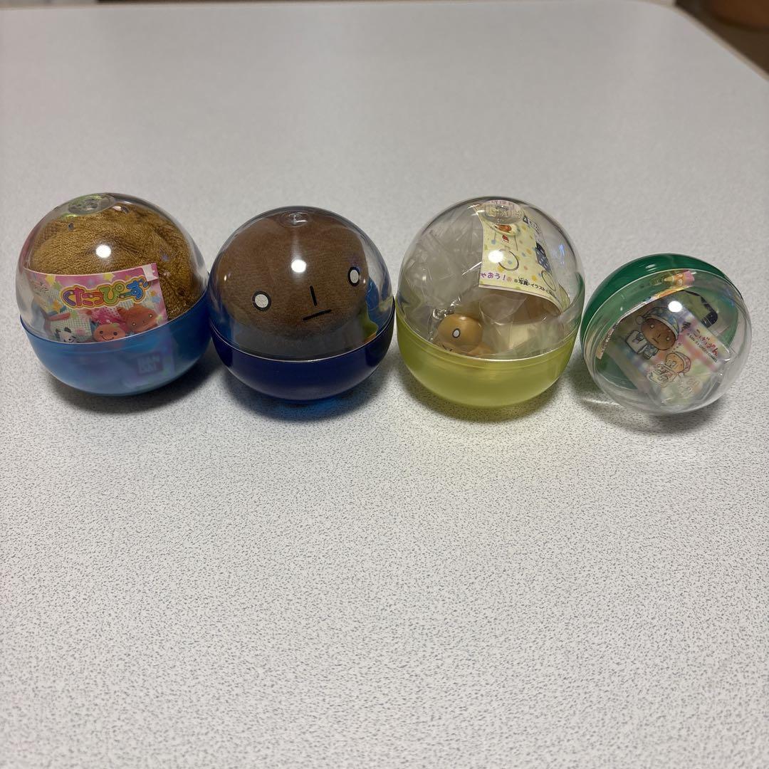 【未開封激レア】こげぱん　ガチャ　マスコット　4点セットカプセルトイ・ガチャガチャ