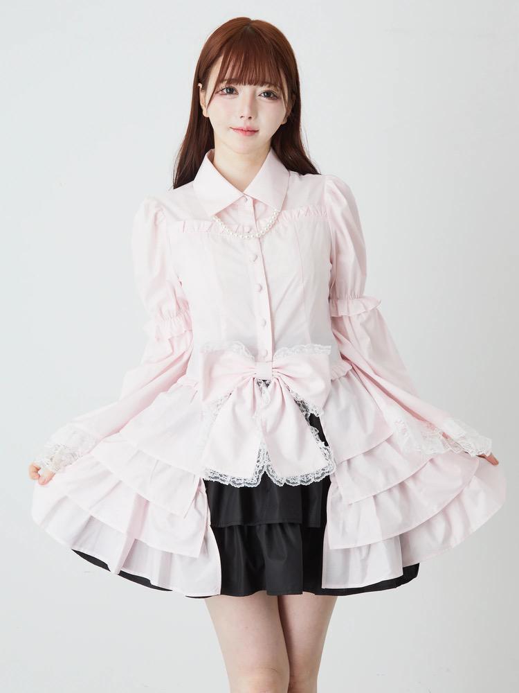 【新品未使用】Jamie エーエヌケー　Bigおリボンお姫様ブラウス