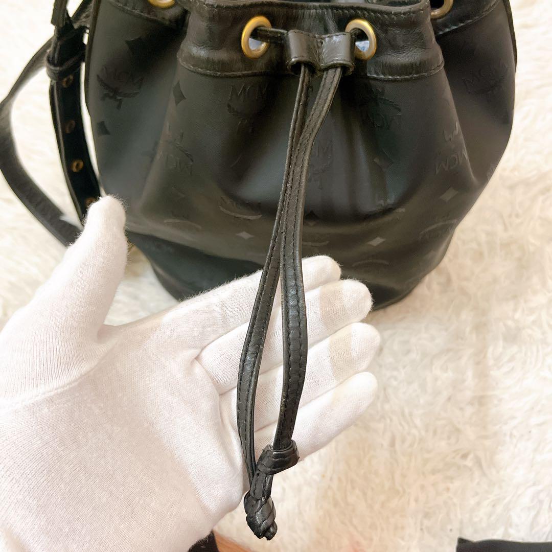 【良品】MCM エムシーエム　ショルダーバッグ　巾着　レディース　バッグ 493