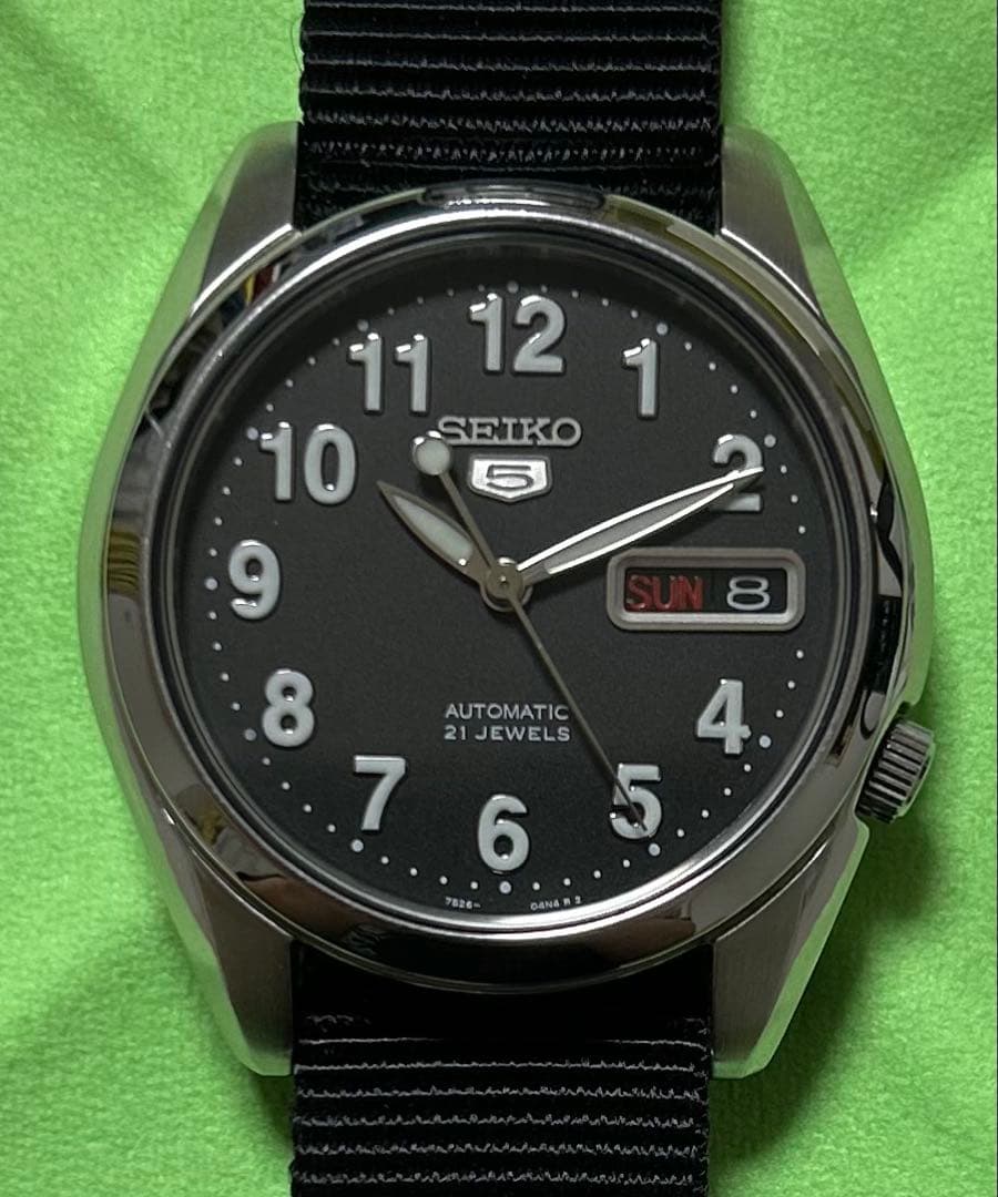 ⭐️廃盤品⭐️SEIKO 5 海外モデルSNK381KC 自動巻き