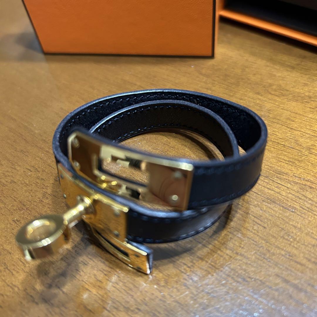 美品☆HERMES 　ケリーブレスレット 超美品】HERMES エルメス ケリー ブレスレット - メルカリ