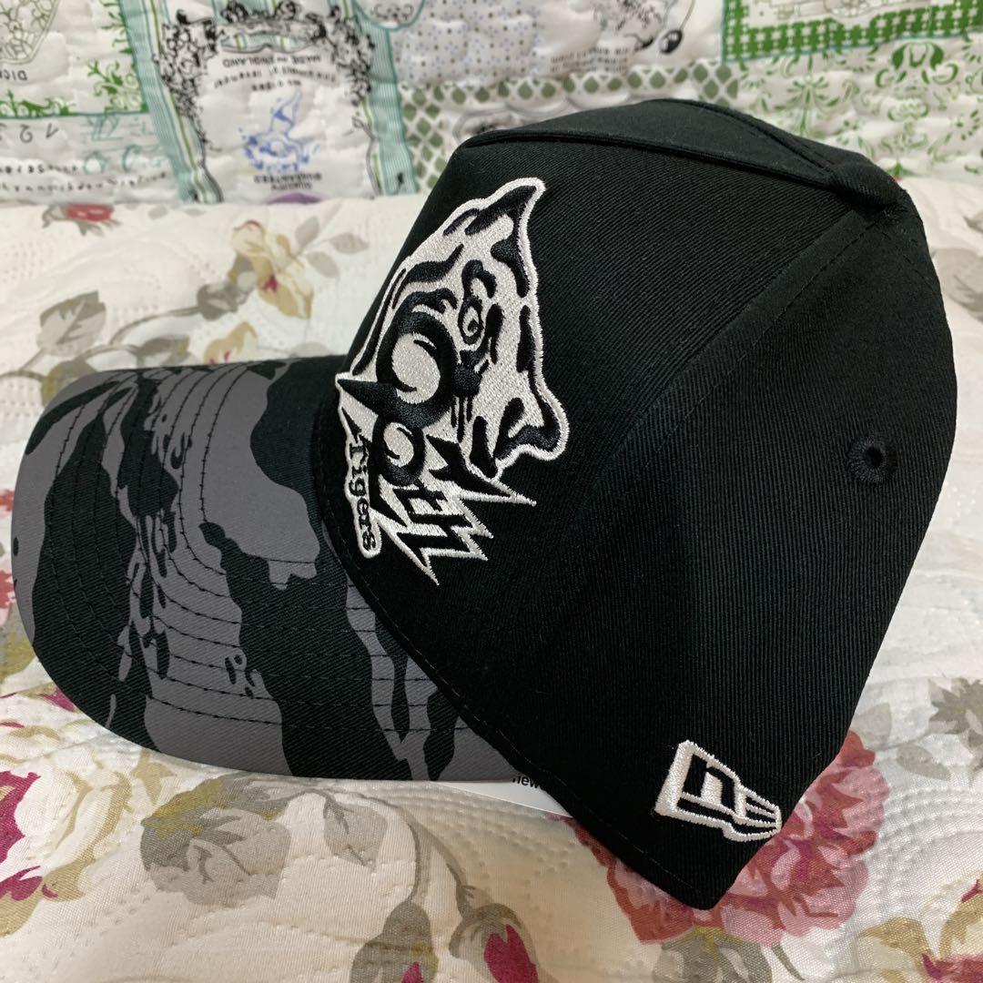 阪神タイガース90周年×NEW ERA 9FORTY キャップ ブラック