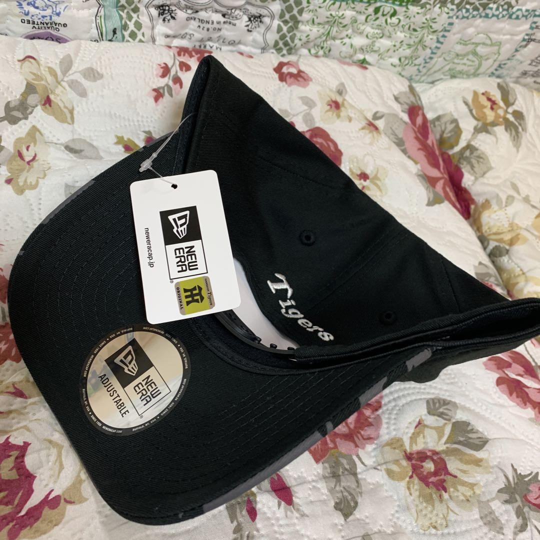 阪神タイガース90周年×NEW ERA 9FORTY キャップ ブラック
