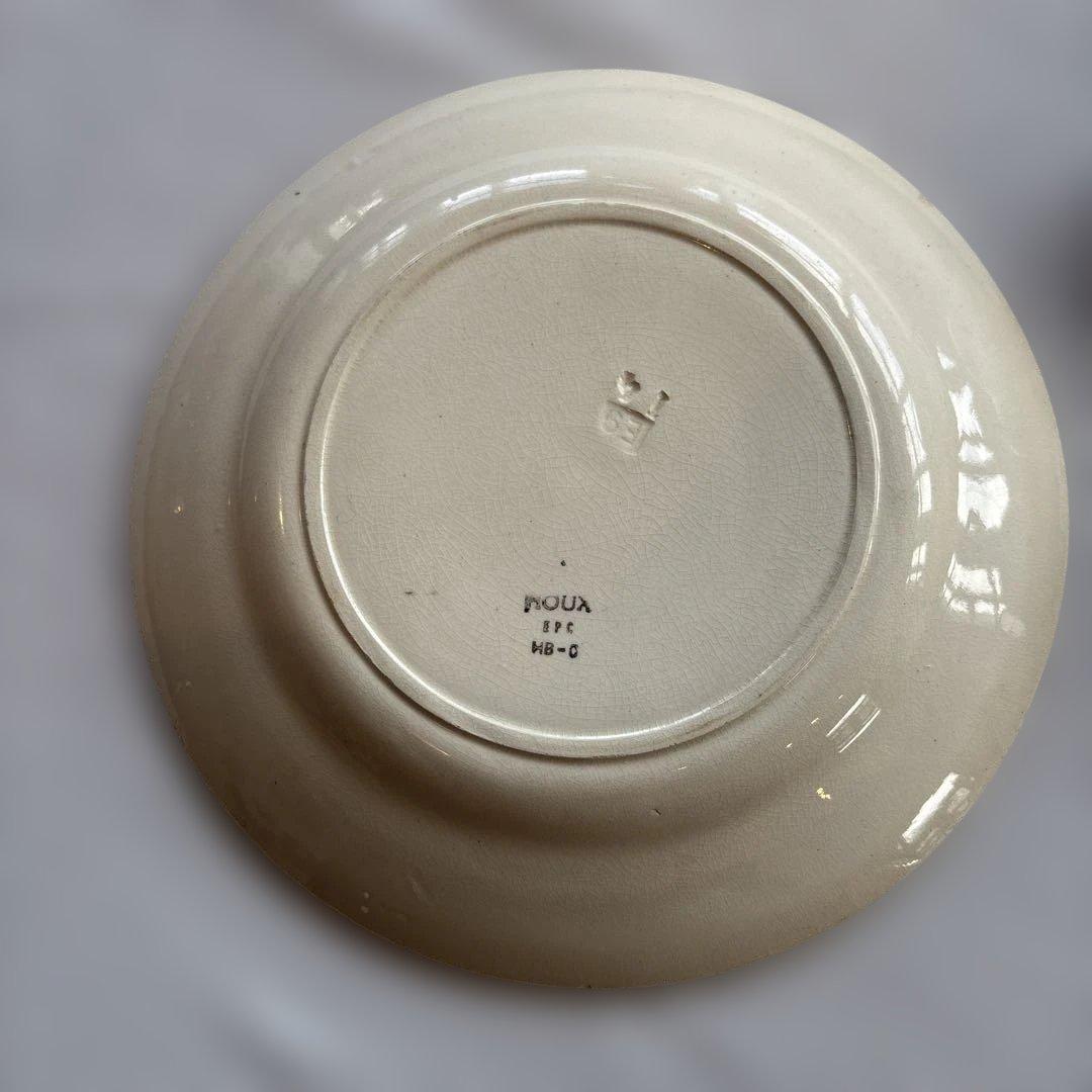 サルグミンヌクリスマスプレートやや傷や汚れあり