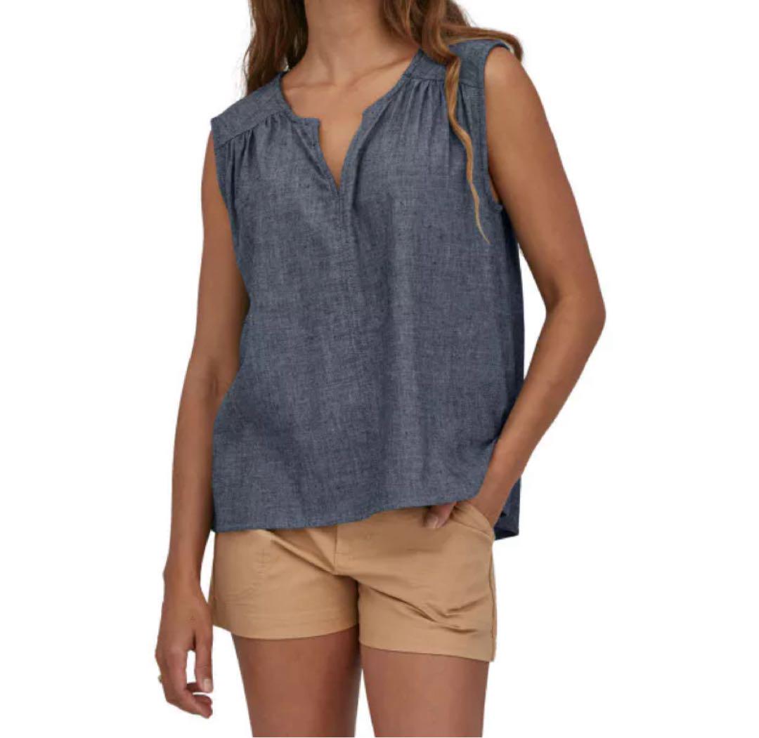 パタゴニア Organic Cotton Shirred Top