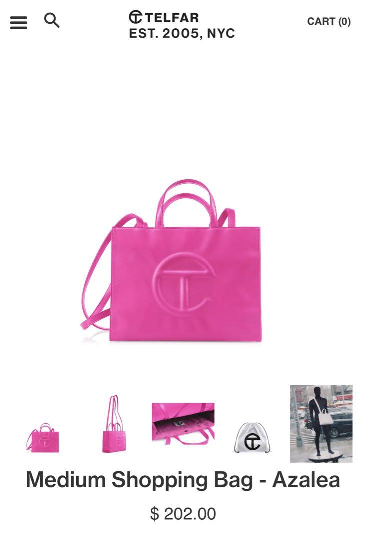 美品】Telfar テルファー ショルダーバッグ SMALLサイズ/ピンク