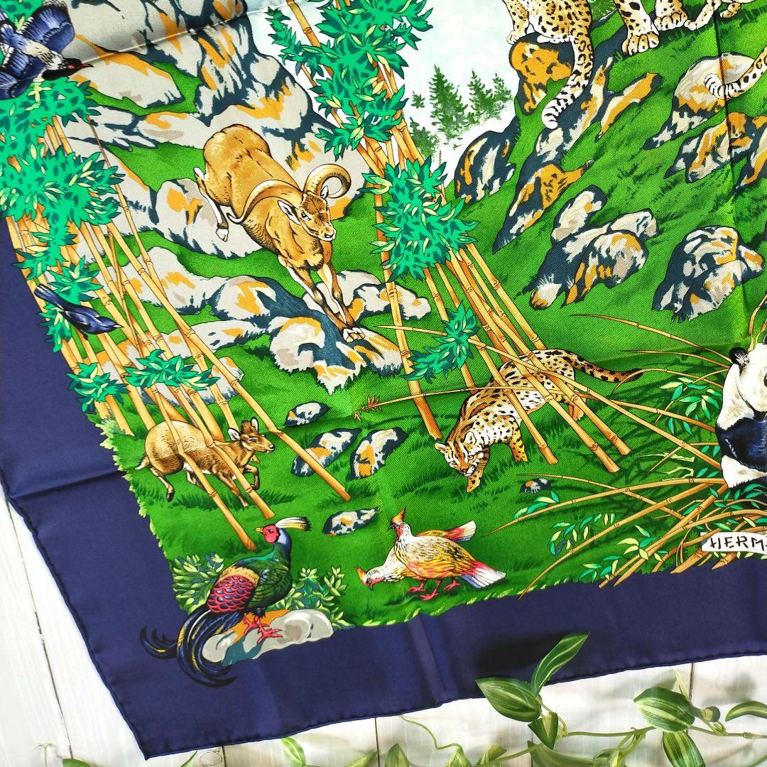 ☘️未使用に近い☘️ HERMES エルメス　SICHUAN 四川省　スカーフ
