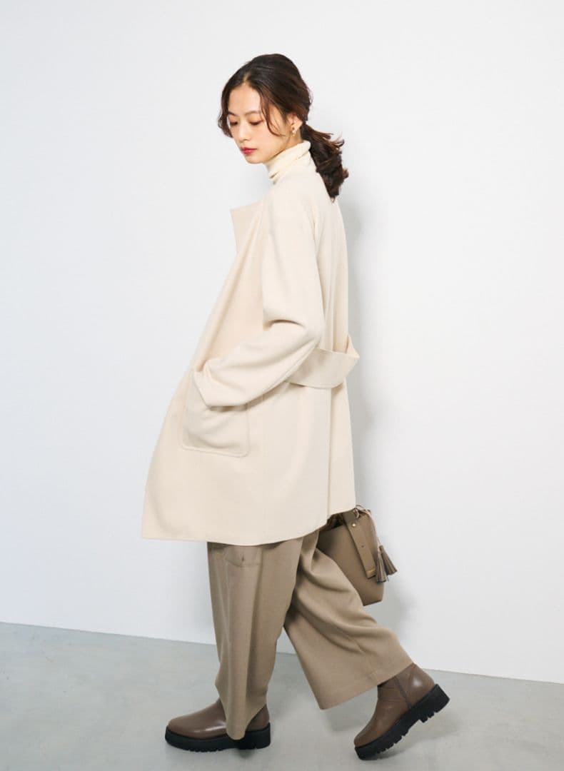 定価30800円 2024年秋冬新品未使用 LOUNIE ルーニィ コート - メルカリ