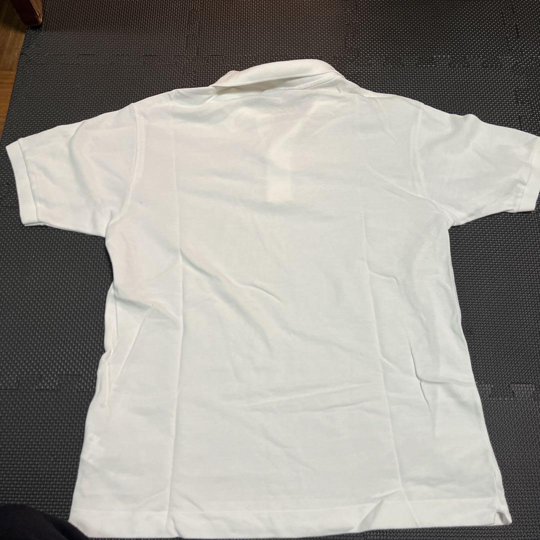 LACOSTE ホワイト ポロシャツ US M