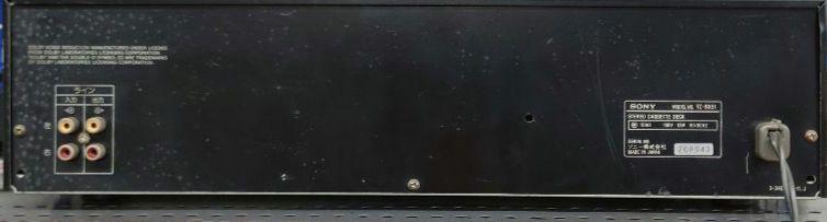 ★☆【希少・当時物】SONY　TC-RX51カセットデッキ 【希少・当時物】SONY TC-RX51カセットデッキ