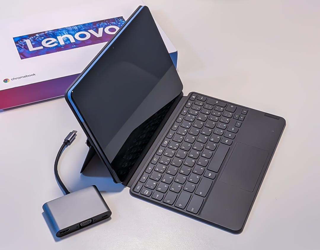 売れ筋新商品 Chromebook ハブ付属 Lenovo 10.1 Duet Ideapad - ノート
