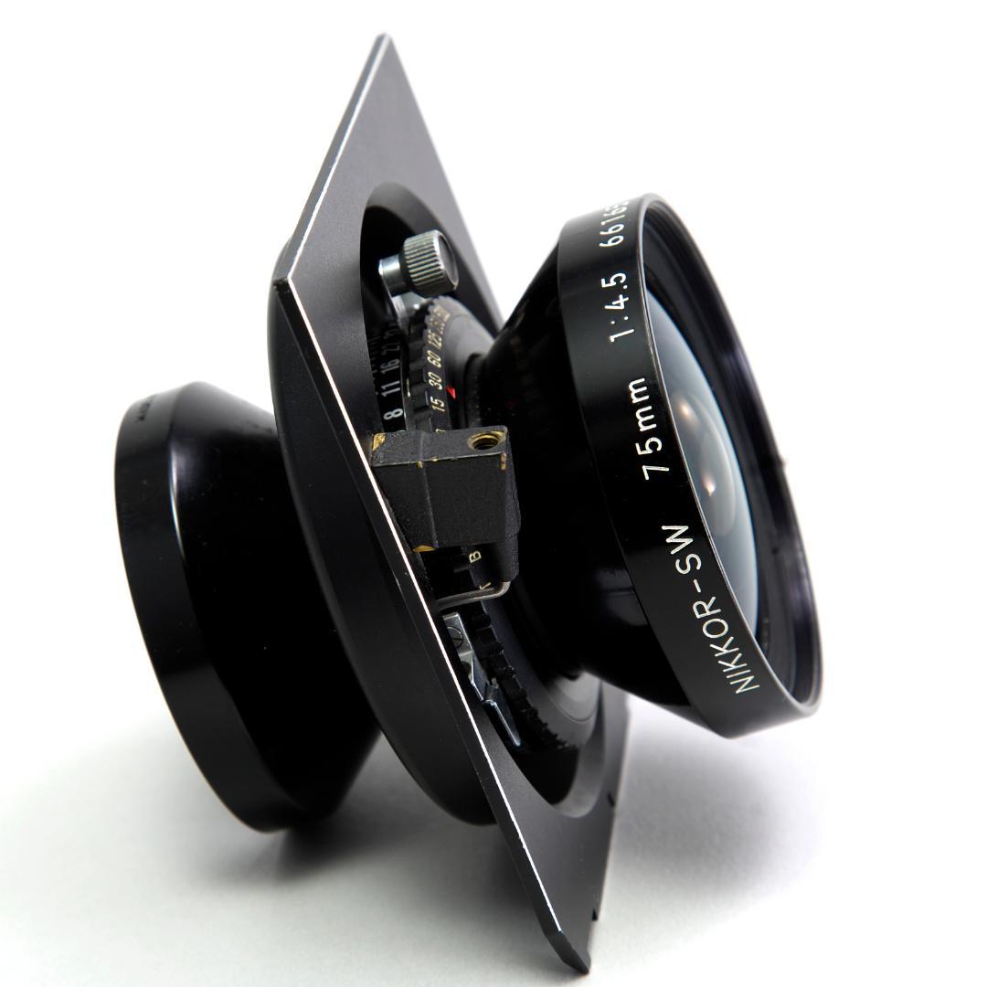 NIKKOR-SW 75mm f/4.5 レンズ