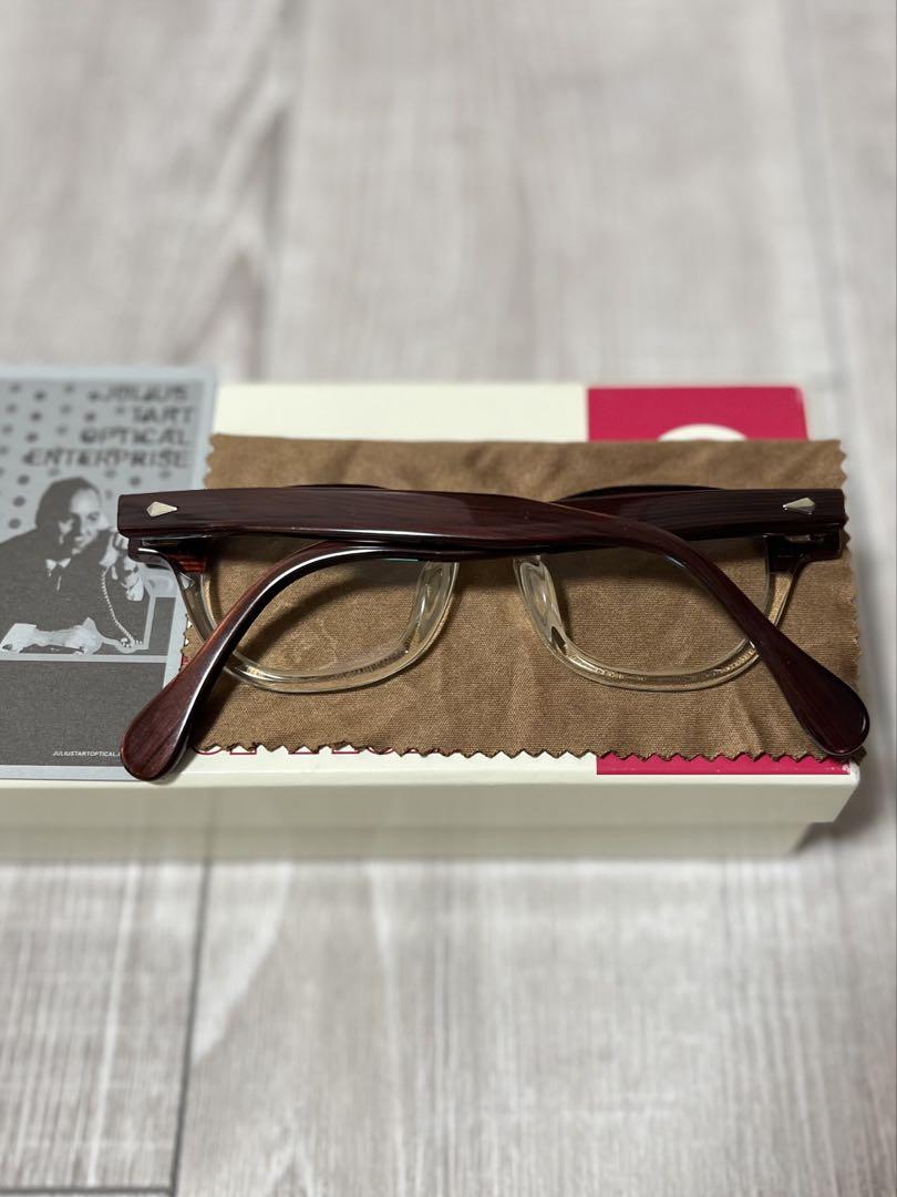 メガネ・老眼鏡 JULIUS TART OPTICAL AR44/22 RED WOOD