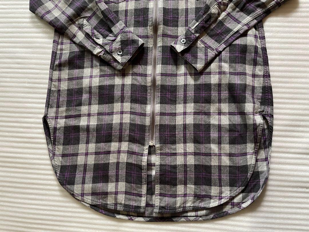【送料込】 HYSTERIC GLAMOUR チェック柄 長袖 パーカ ヒステリックグラマー トップス