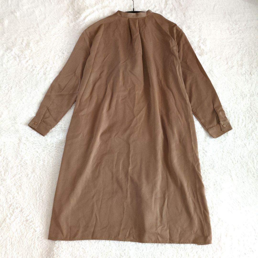 ROSSO URBAN RESEARCH 長袖 シャツ ワンピース ブラウン