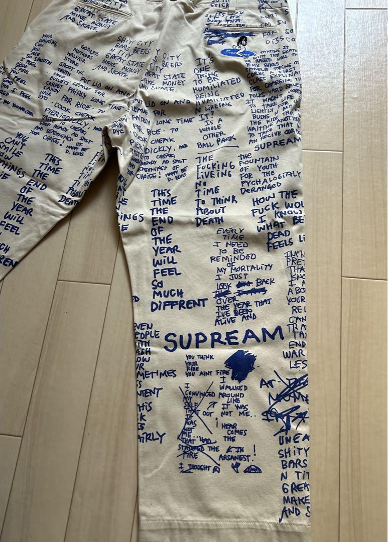 パンツ supreme gonz poems chino pant 38