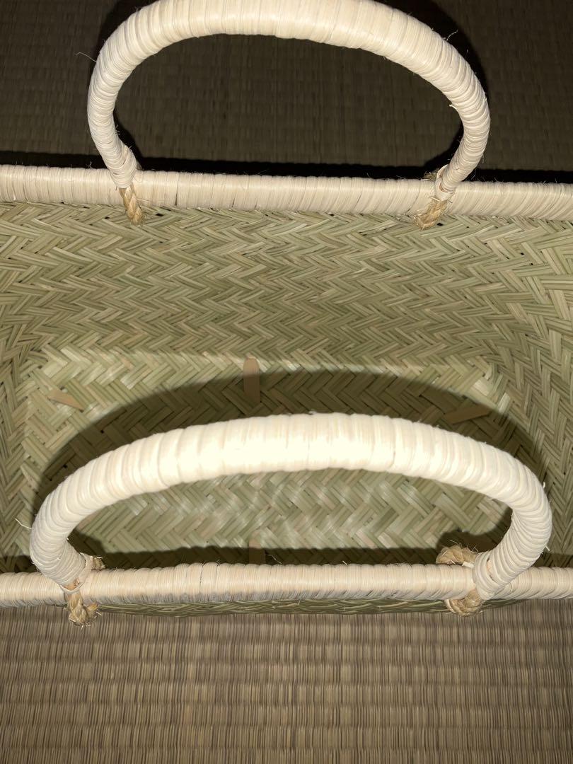 高評価アイテム 黄金鳥越竹細工 市場かご 新品 大サイズ○特選○ - かごバッグ安い バッグ