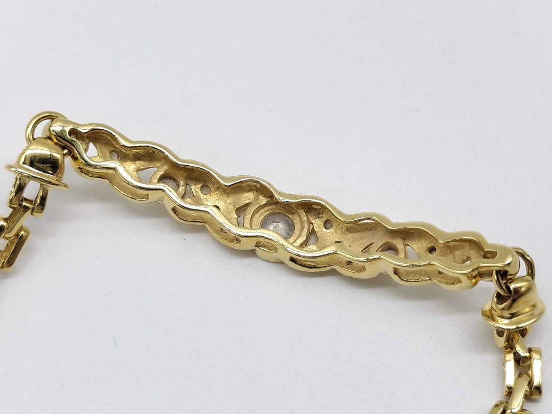 ダイヤモンドブレスレット K18 中古品 ダイヤモンドブレスレット K18 中古品