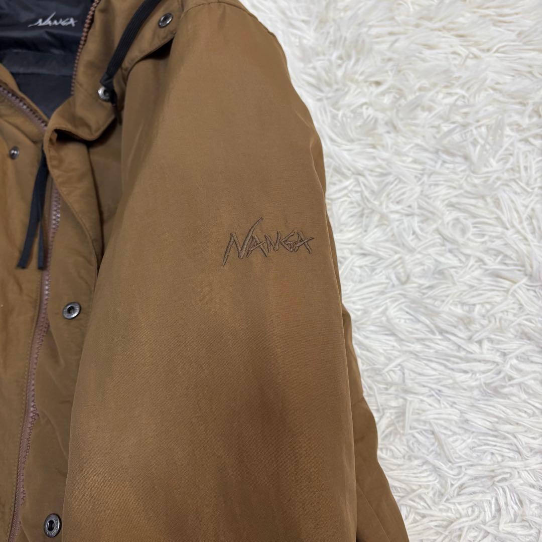 【美品】ナンガ×アーバンリサーチ ソフトシェル マウンテパーカー ブラウン L 【美品】ナンガ×アーバンリサーチ ソフトシェル マウンテパーカー ブラウン L
