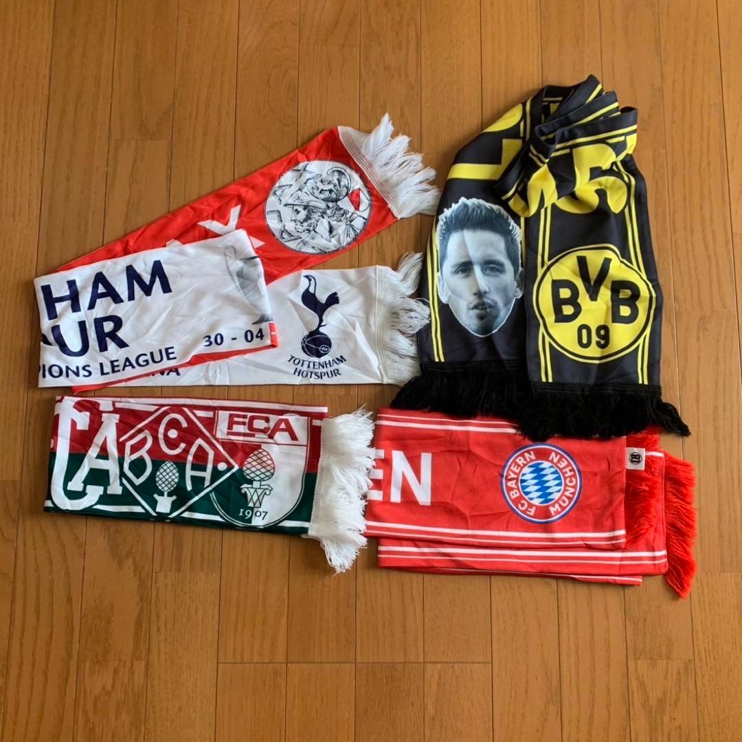 サッカー マフラー ×4