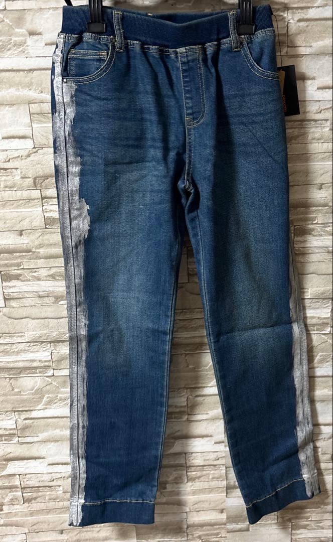 サイド ライン ペイント デニム