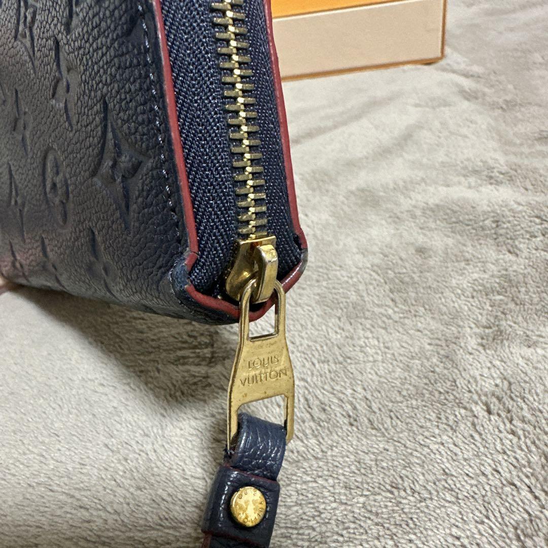 LOUIS VUITTON ネイビー 長財布