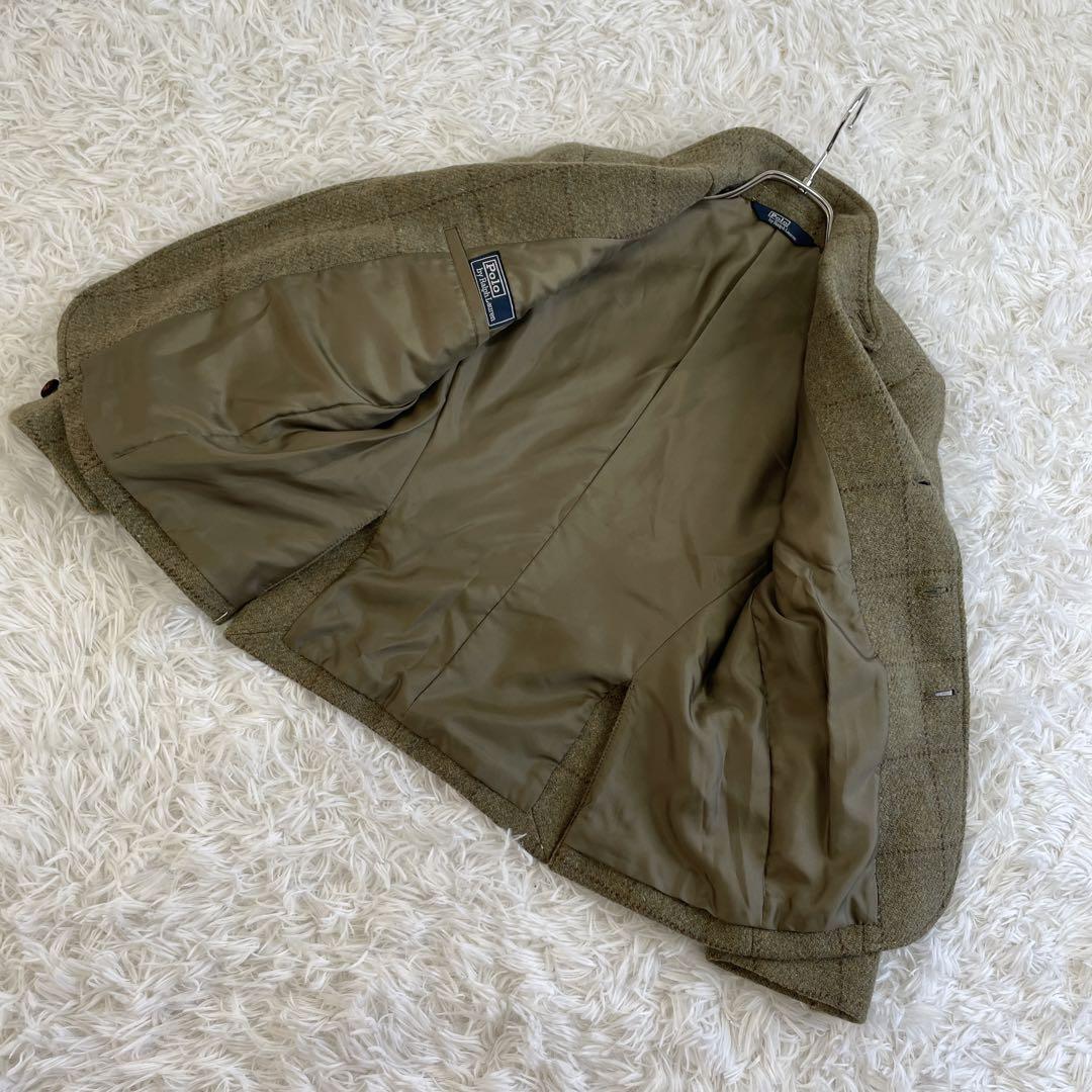 美品☆チャップスラルフローレン MOON社製ツイードジャケット