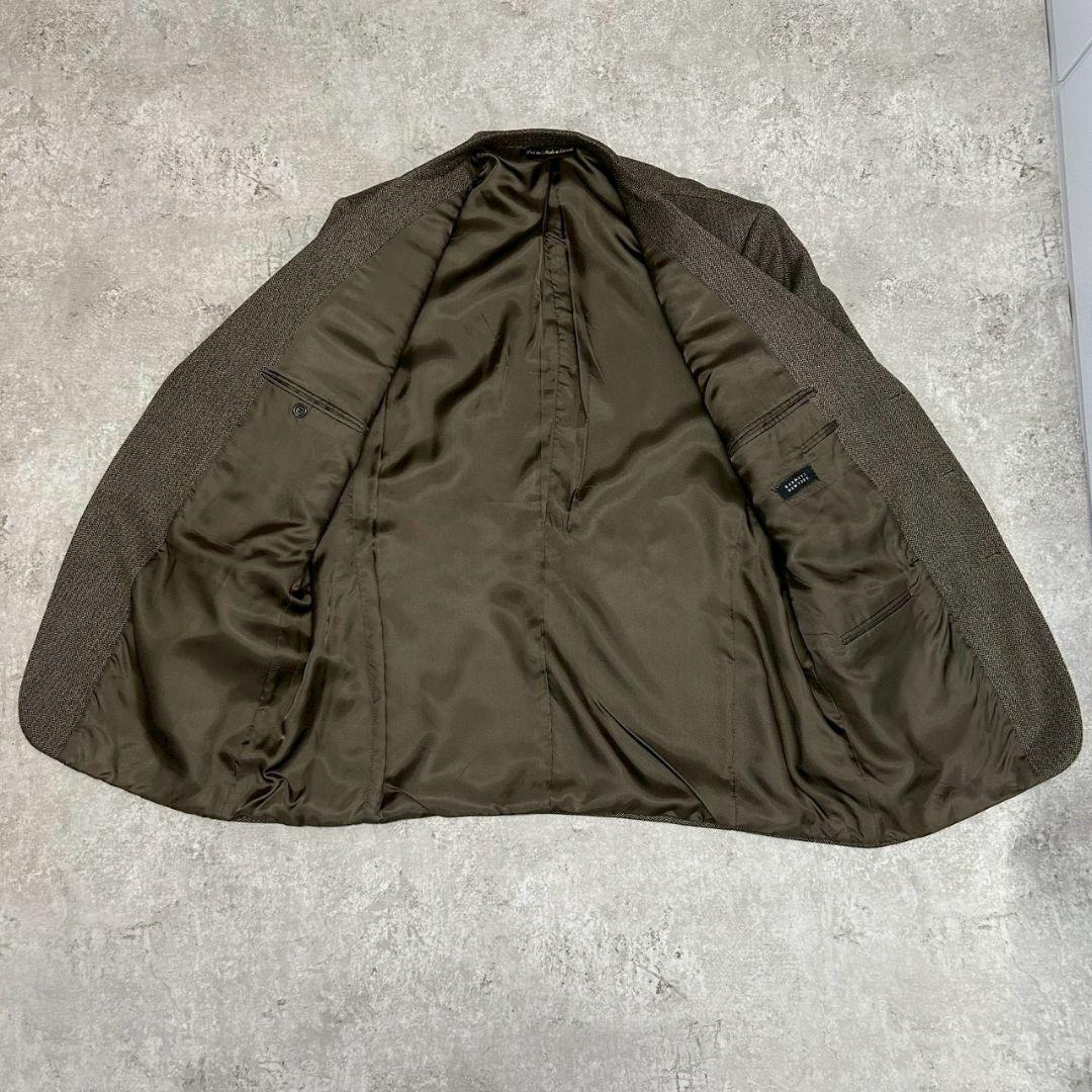 バーニーズニューヨーク テーラードジャケット 総裏 ブラウン 46 3B バーニーズニューヨーク テーラードジャケット 総裏 ブラウン 46 3B