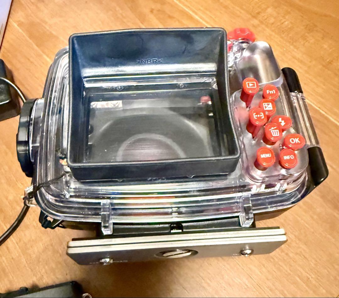 OLYMPUS PT-054 防水ハウジング&オリンパスXZ-2ダイビングセット Olympus PT-054 Underwater Housing for Olympus XZ-2