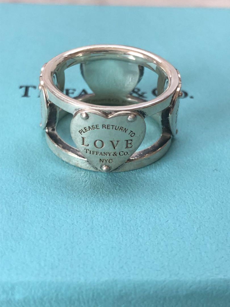 Tiffany ティファニー リターントゥラブ リング キスマイ藤ヶ谷愛用