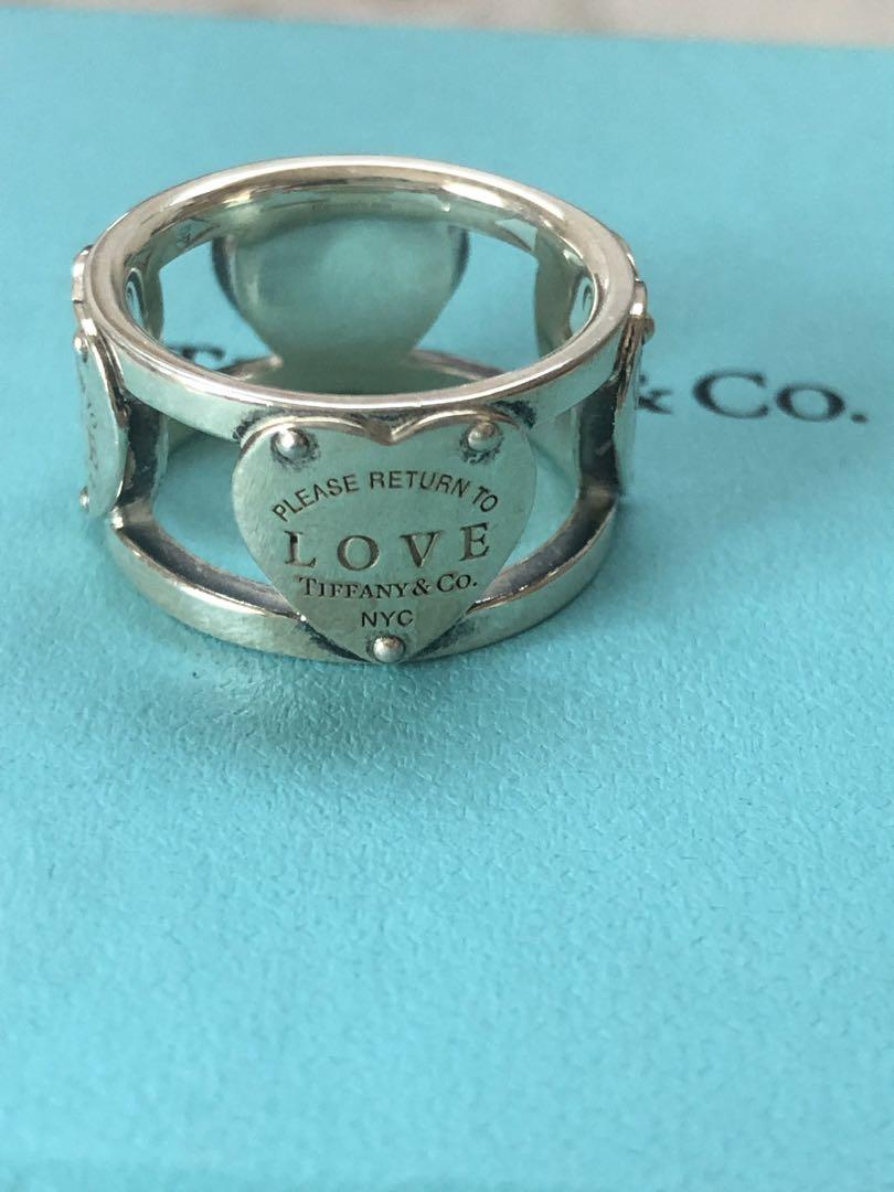 Tiffany ティファニー リターントゥラブ リング キスマイ藤ヶ谷愛用