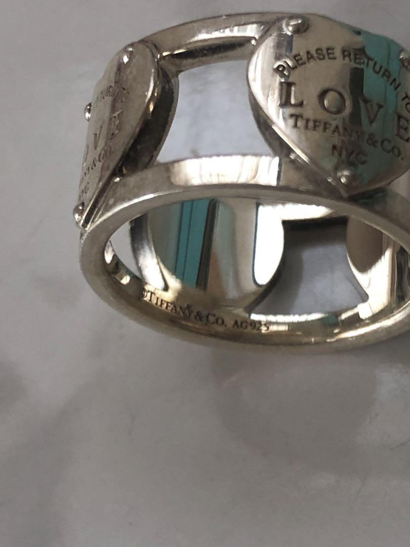 Tiffany ティファニー リターントゥラブ リング キスマイ藤ヶ谷愛用