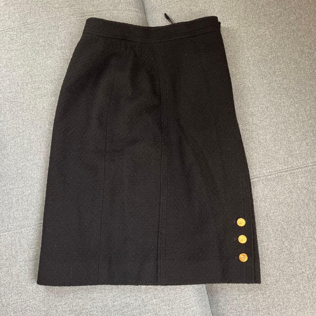 人気ショップ シャネル CHANEL タイトスカート ひざ丈スカート - www