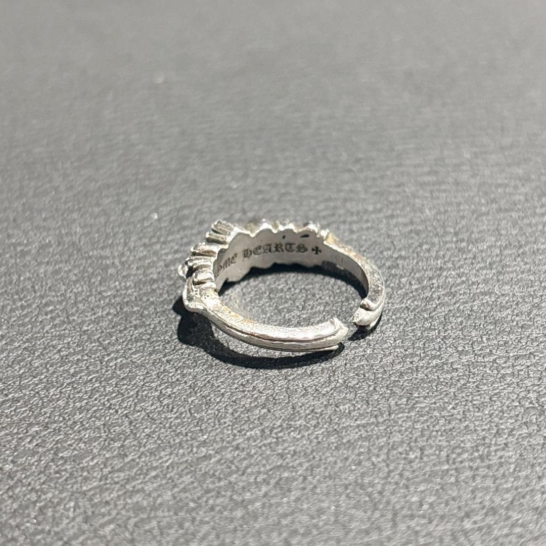 ChromeHearts ベイビークラシックダブルフローラルクロスリング ChromeHearts ベイビークラシックダブルフローラルクロスリング