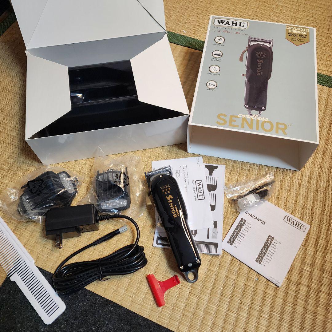 WAHL SENIOR コードレースマジッククリップメタルエディション