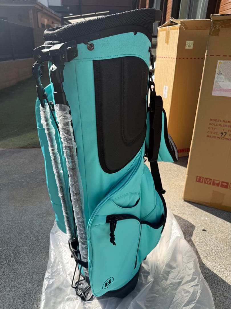 BRIEFING ターコイズ キャディバッグ BRIEFING ターコイズ キャディバッグ