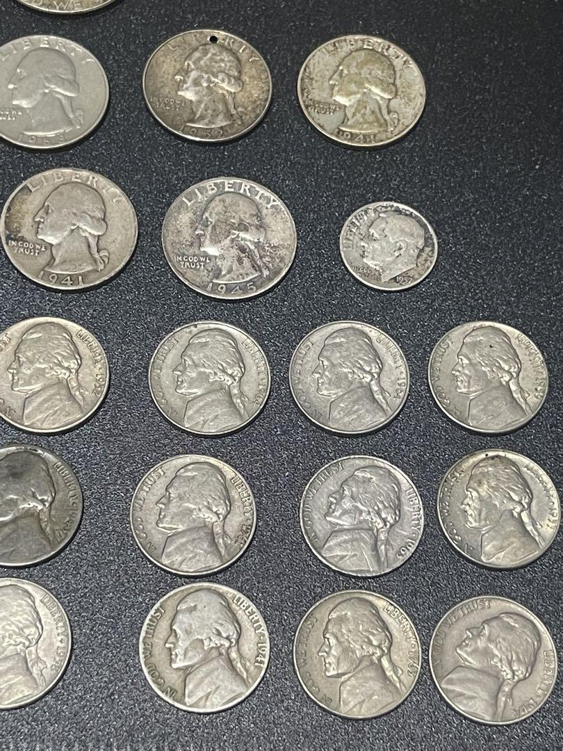 L*ｉ様 〜1964年　フランクリン アメリカ コイン 銀貨 28枚セット