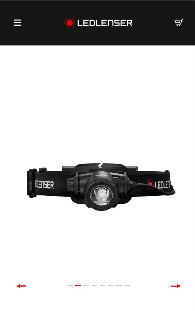 ライト・ランタン LEDLENSER  H7R CORE