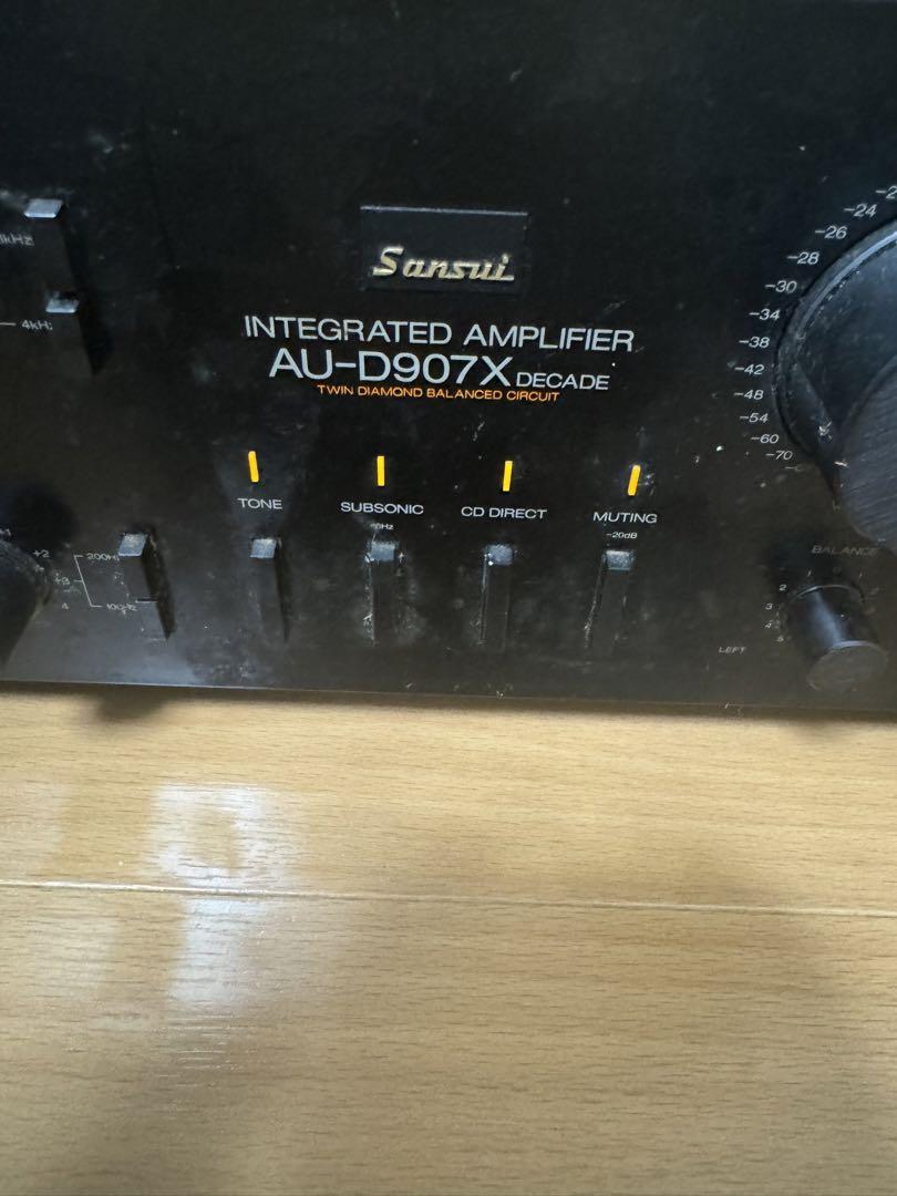 サンスイ 新商品 SANSUI au-d907x オーディオ プリメインアンプ