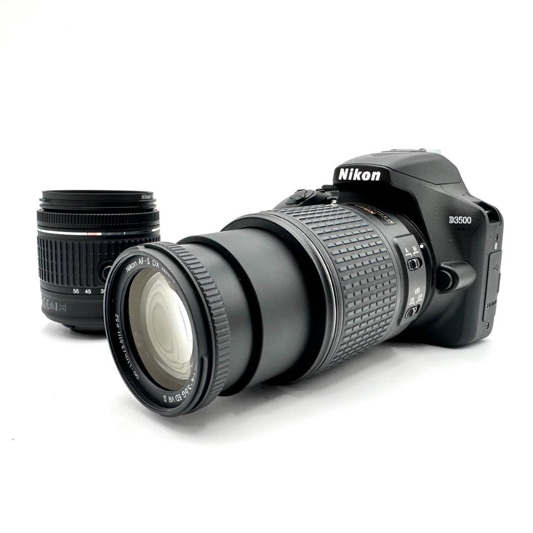【ショット数196枚‼️】Nikon D3500 ダブルズームキット