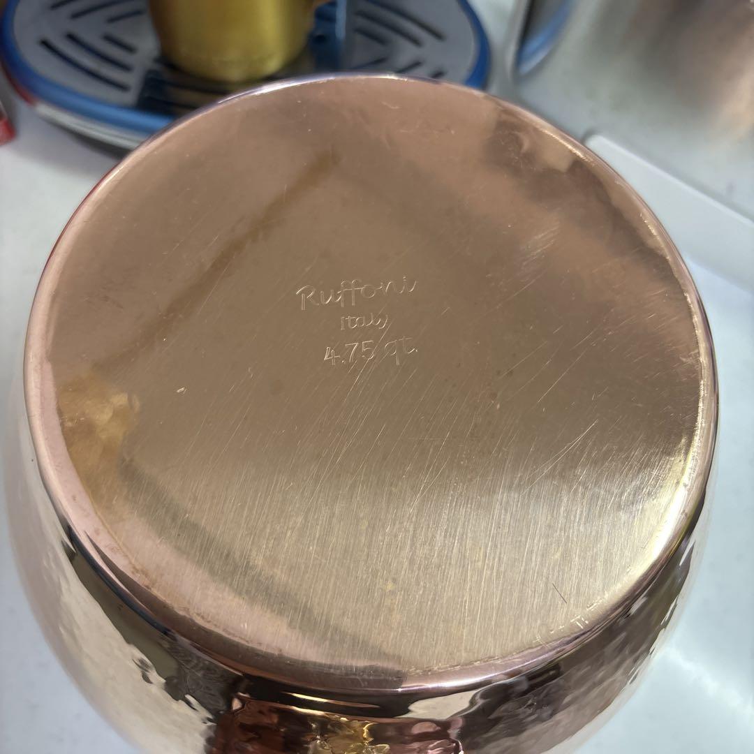 WILLIAMS SONOMA 限定　RUFFONI銅鍋3.3L