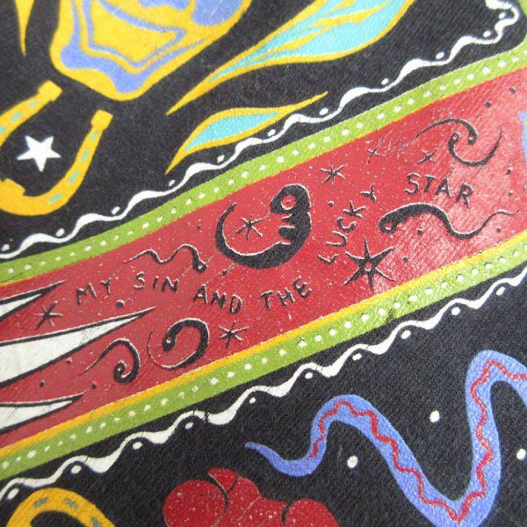 希少/90's/USA製/X エックス/ロックT/長袖Tシャツ【XL】 【人気沸騰